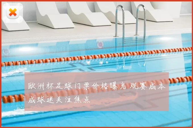 欧洲杯足球门票价格曝光 观赛成本成球迷关注焦点