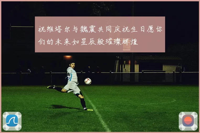 祝维塔尔与魏震共同庆祝生日愿你们的未来如星辰般璀璨辉煌