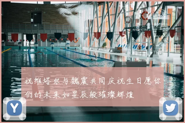 祝维塔尔与魏震共同庆祝生日愿你们的未来如星辰般璀璨辉煌